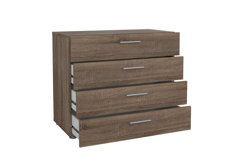 Suntia Kommode 80 cm - Gråfarget tre - Oppbevaring - Oppbevaringsmøbler - Kommode