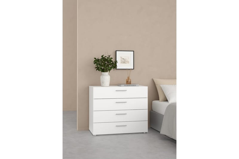 Suntia Kommode 80 cm - Hvit - Oppbevaring - Oppbevaringsmøbler - Kommode
