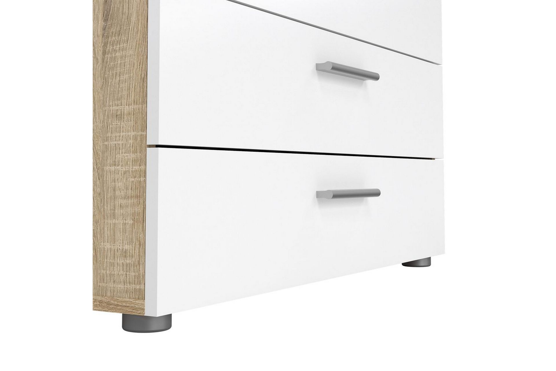 Suntia Kommode 80 cm - Natur/Hvit - Oppbevaring - Oppbevaringsmøbler - Kommode