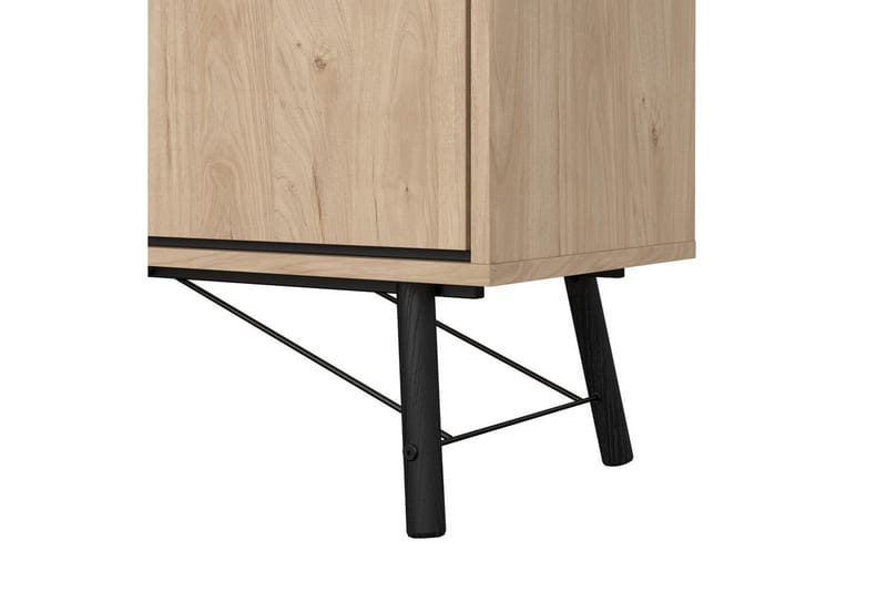 Tadami Skjenk 150x40 cm i Tre med Metallben - Beige - Oppbevaring - Oppbevaringsmøbler - Sideboard & skjenker