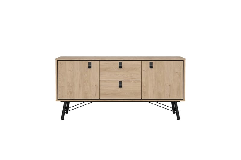Tadami Skjenk 150x40 cm i Tre med Metallben - Beige - Oppbevaring - Oppbevaringsmøbler - Sideboard & skjenker