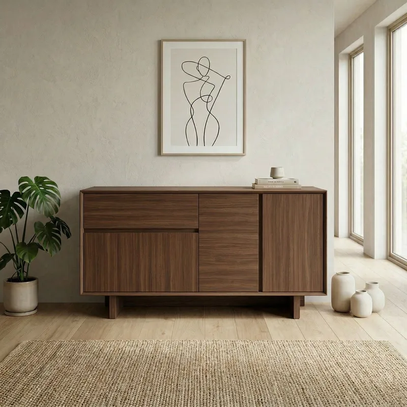 Tavon Konsoll 146x76x45 cm - Milano Walnut - Oppbevaring - Oppbevaringsmøbler - Sideboard & skjenker