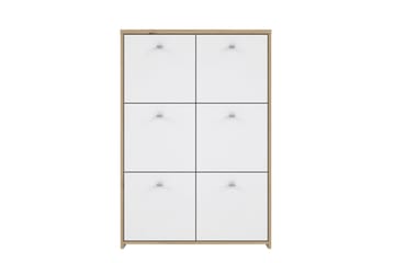 Toledor skjenk 113x77 cm - Brun / Hvit - Oppbevaring - Oppbevaringsmøbler - Sideboard & skjenker