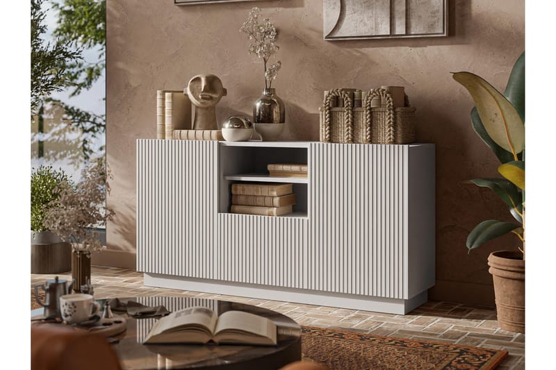 Torvalen Skjenk 150x42 cm - Beige - Oppbevaring - Oppbevaringsmøbler - Sideboard & skjenker