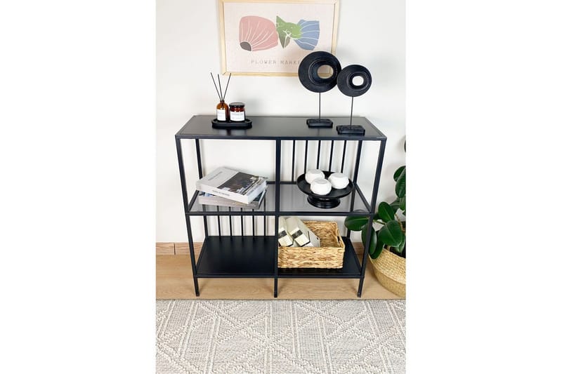 Travos Skänk 80x30 cm - Sort - Oppbevaring - Oppbevaringsmøbler - Sideboard & skjenker