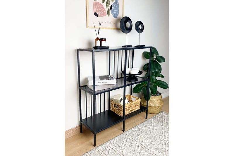 Travos Skänk 80x30 cm, Sort