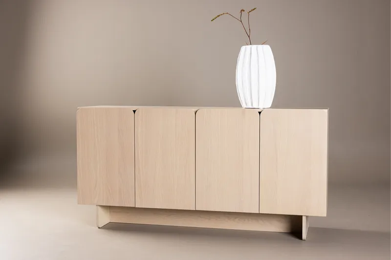Tyresö Rektangulær Sideboard i Tre - Beige - Oppbevaring - Oppbevaringsmøbler - Sideboard & skjenker