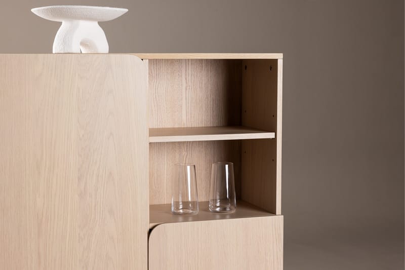 Tyresö Rektangulær Sideboard i Tre - Beige - Oppbevaring - Oppbevaringsmøbler - Sideboard & skjenker