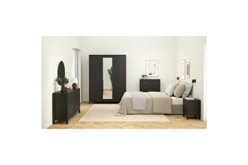 Vallvidera Kommode 159,6 cm - Svart - Oppbevaring - Oppbevaringsmøbler - Kommode