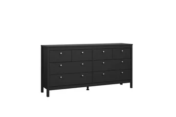 Vallvidera Kommode 159,6 cm - Svart - Oppbevaring - Oppbevaringsmøbler - Kommode