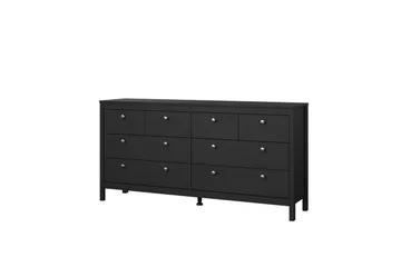 Vallvidera Kommode 159,6 cm - Svart - Oppbevaring - Oppbevaringsmøbler - Kommode