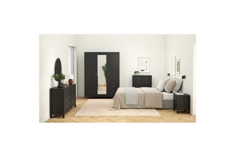 Vallvidera Kommode 82,3 cm - Svart - Oppbevaring - Oppbevaringsmøbler - Kommode