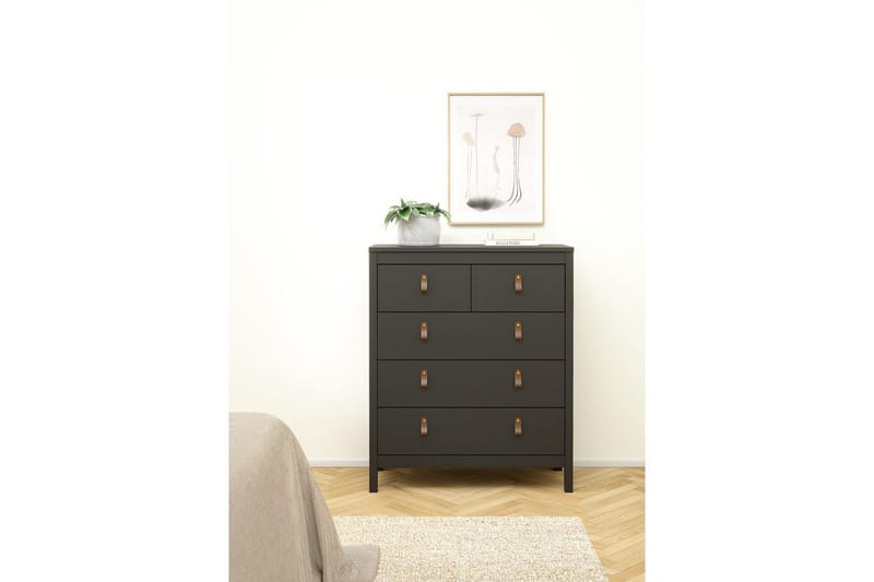 Vallvidera Kommode 82,3 cm - Svart - Oppbevaring - Oppbevaringsmøbler - Kommode