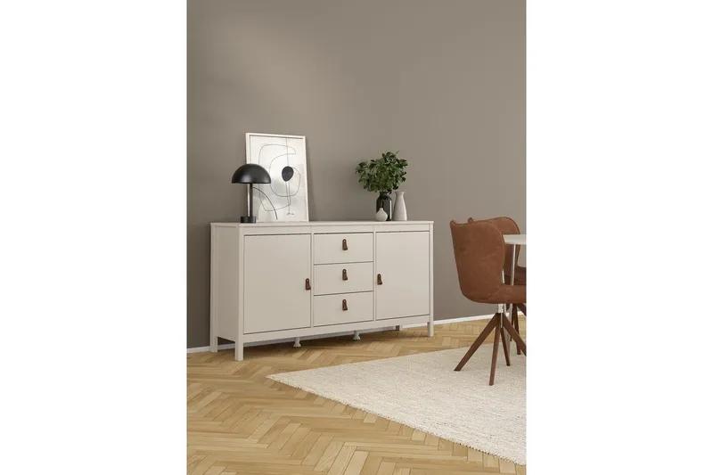 Vallvidera Skjenk 151x38 cm - Beige - Oppbevaring - Oppbevaringsmøbler - Sideboard & skjenker