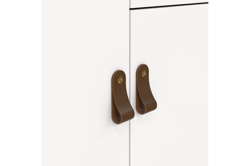 Vallvidera Skjenk 82x38 cm - Hvit - Oppbevaring - Oppbevaringsmøbler - Sideboard & skjenker