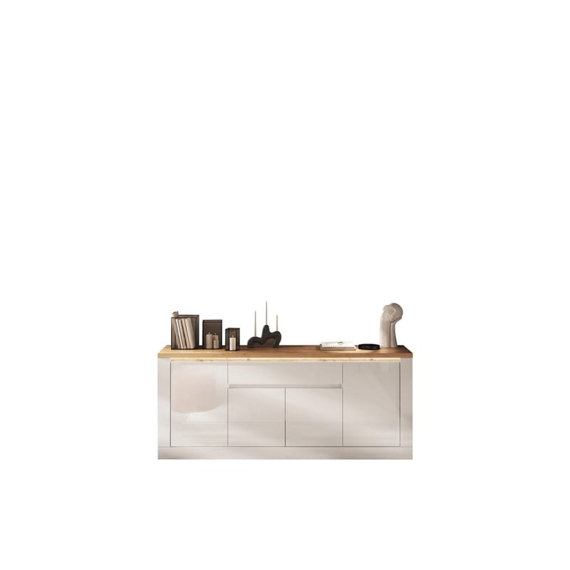 Vandesar Skjenk 207 cm - Natur/Hvit - Oppbevaring - Oppbevaringsmøbler - Sideboard & skjenker