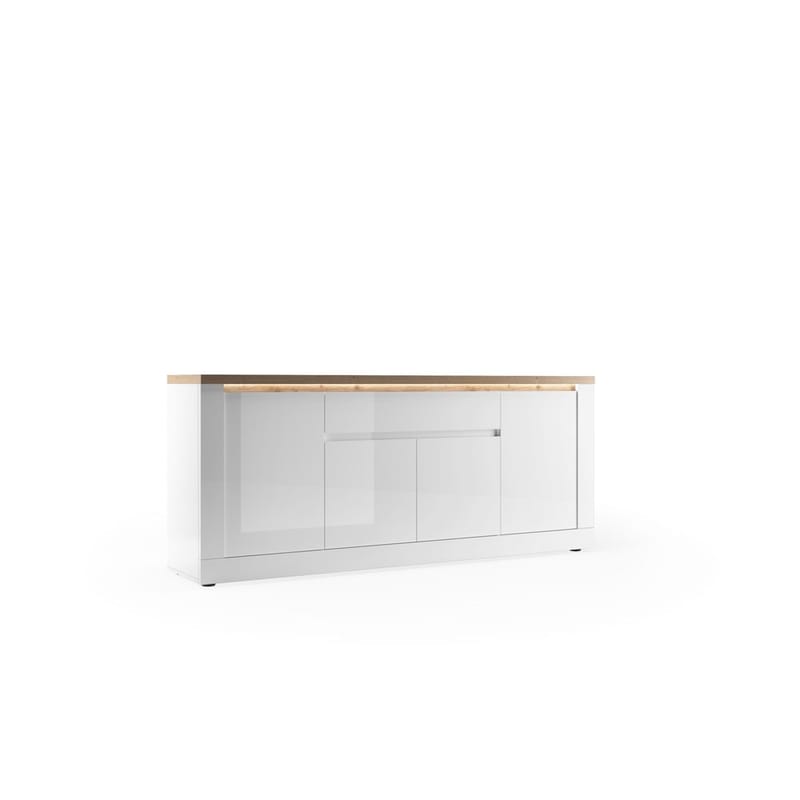 Vandesar Skjenk 207 cm - Natur/Hvit - Oppbevaring - Oppbevaringsmøbler - Sideboard & skjenker