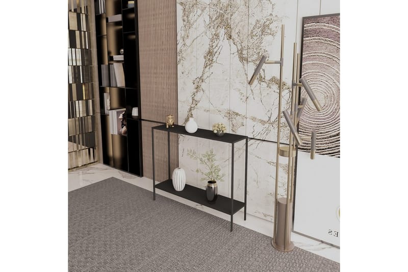 Vellavie Skänk 83x21 cm - Sort - Oppbevaring - Oppbevaringsmøbler - Sideboard & skjenker