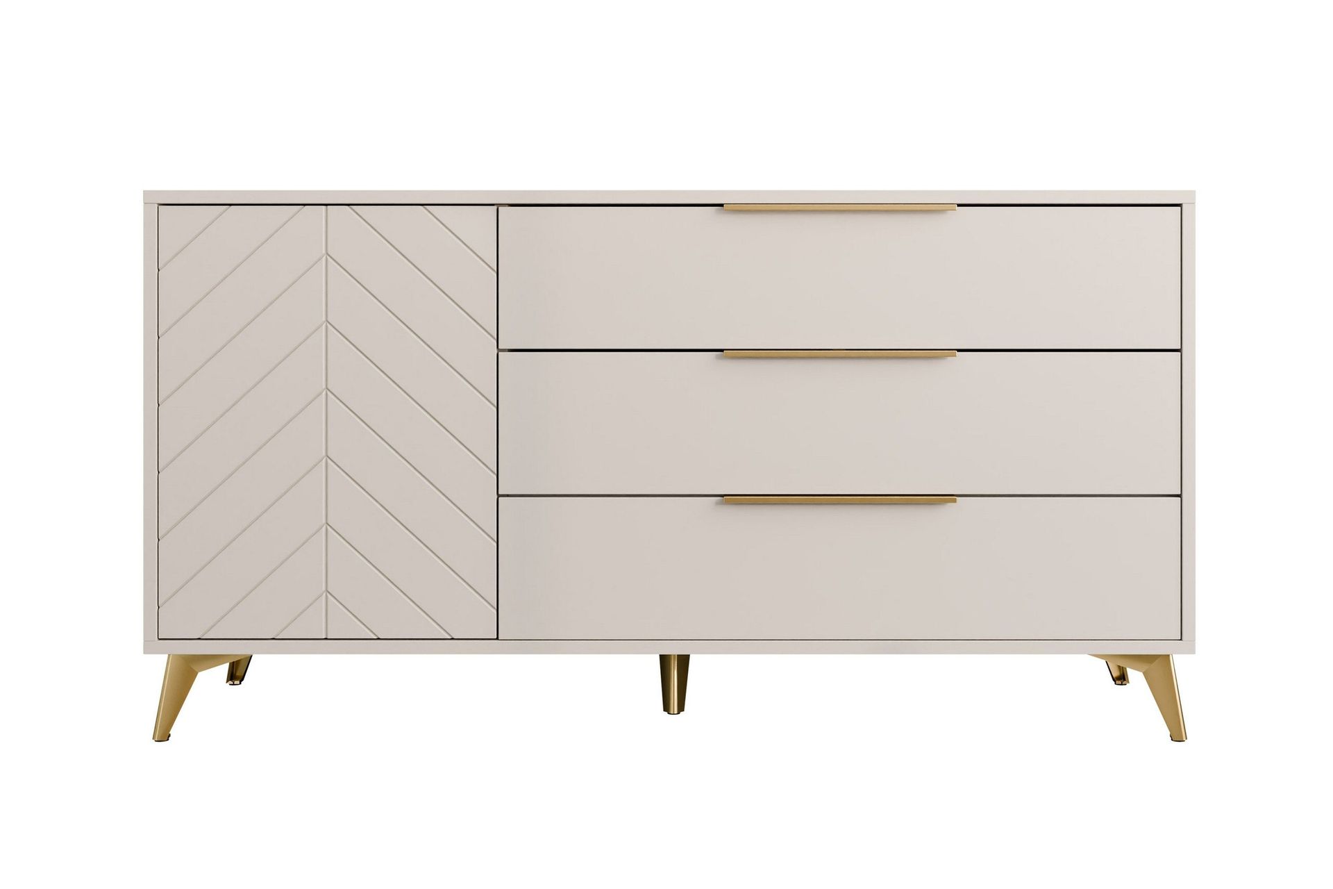 Vemdalen Kommode 154 cm - Beige