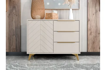 Vemdalen Skjenk 104x40 cm - Hvit - Oppbevaring - Oppbevaringsmøbler - Sideboard & skjenker