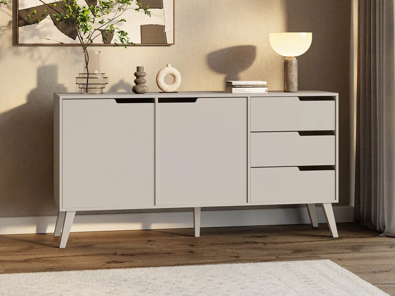 Virello skjenk 160 cm - beige - Oppbevaring - Oppbevaringsmøbler - Sideboard & skjenker