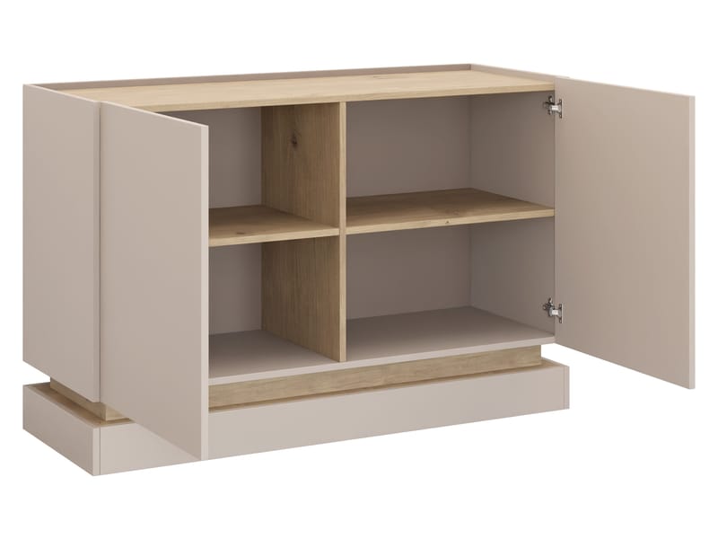 Zelric Skjenk 120x37 cm - Beige - Oppbevaring - Oppbevaringsmøbler - Sideboard & skjenker