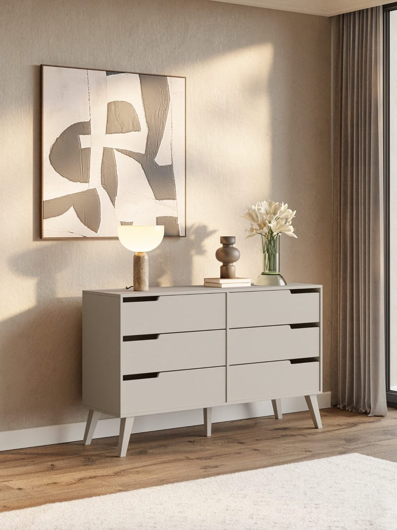 Zelto Kommode 137 cm - Kasjmir - Oppbevaring - Oppbevaringsmøbler - Kommode