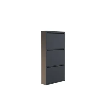 Rylanis skoskap 50x103 cm - Antrasitt - Oppbevaring - Gangoppbevaring