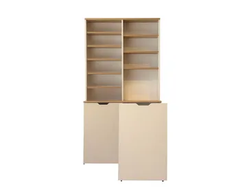 Salongbord Homitis Flexa (100 x 190 x 45 cm) Eik krem - Oppbevaring - Kjøkkenøyer