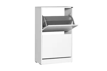Shoe Cabinet Hvit - Hvit - Oppbevaring - Skooppbevaring