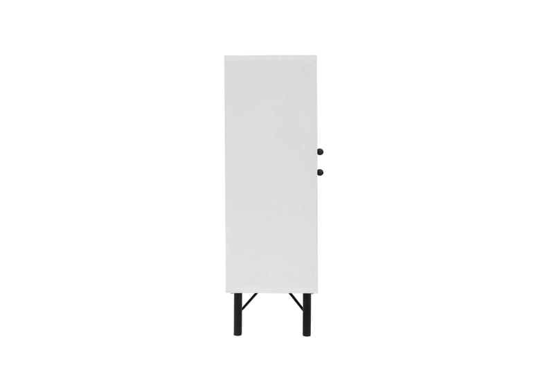 Sia Highboard 95x111 cm Hvit/Brun/Lilla/Gul - Hanah Home - Oppbevaring - Skap - Oppbevaringsskap