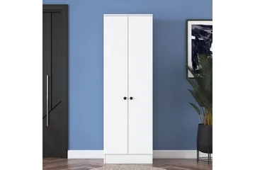 Hooda Highboard 59,8x182,8 cm Hvit - Hanah Home - Oppbevaring - Skap - Oppbevaringsskap