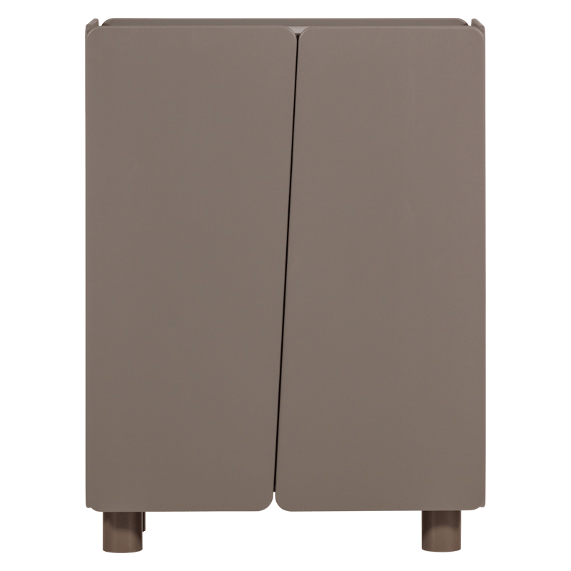 2-dørs skap Root 100 cm - Trøffelbrun - Oppbevaring - Skap - Oppbevaringsskap