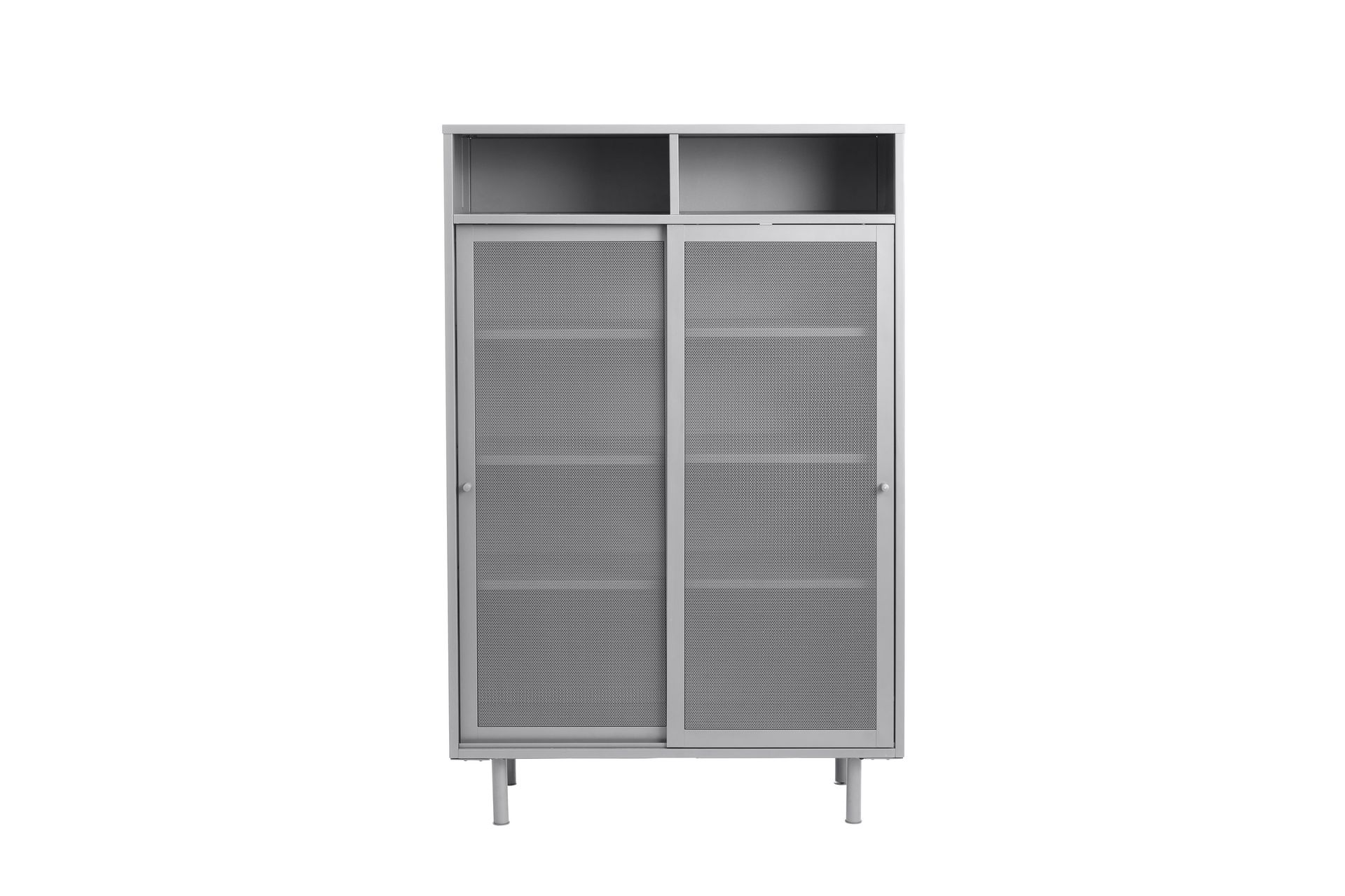 Annabel Highboard - Lysegrå - Oppbevaring - Skap - Oppbevaringsskap
