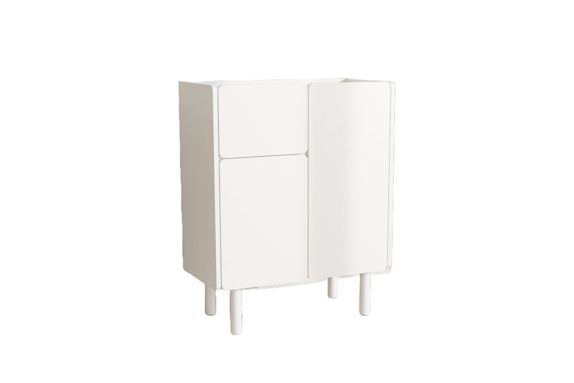 Anno Kommode 80 cm - Hvit