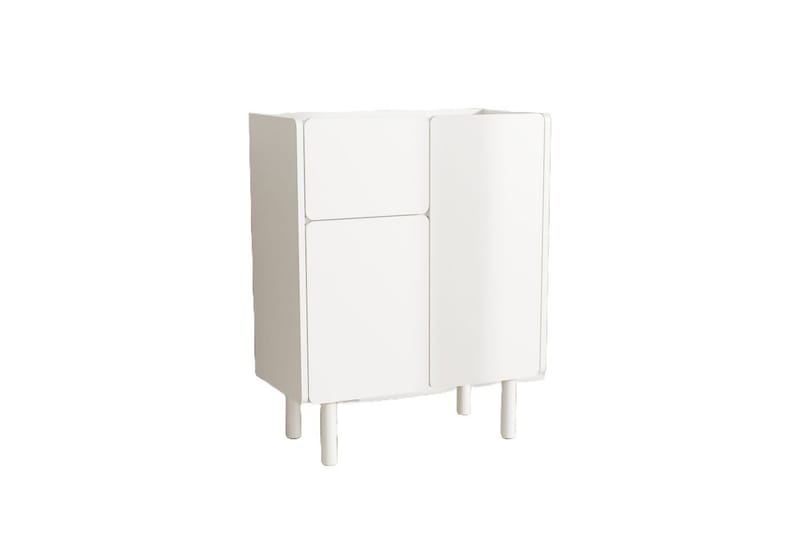 Anno Kommode 80 cm - Hvit - Oppbevaring - Gangoppbevaring