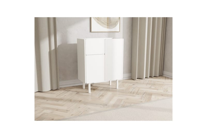 Anno Kommode 80 cm - Hvit - Oppbevaring - Gangoppbevaring