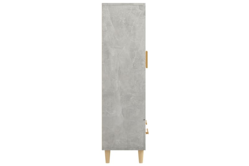 beBasic Highboard betonggrå 70x31x115 cm konstruert tre - GrÃ¥ - Oppbevaring - Skap - Oppbevaringsskap