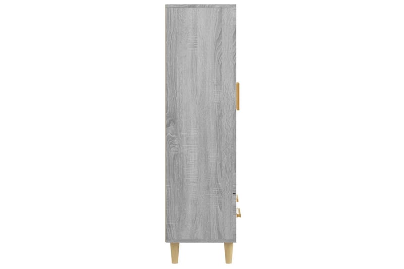 beBasic Highboard grå sonoma 70x31x115 cm konstruert tre - GrÃ¥ - Oppbevaring - Skap - Oppbevaringsskap