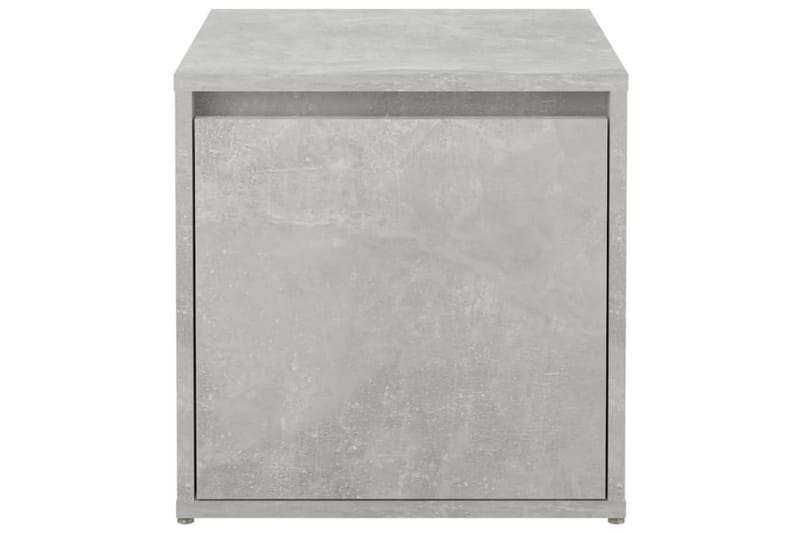 beBasic Oppbevaringsskap betonggrå 40,5x40x40 cm konstruert tre - GrÃ¥ - Oppbevaring - Skap - Hjørneskap