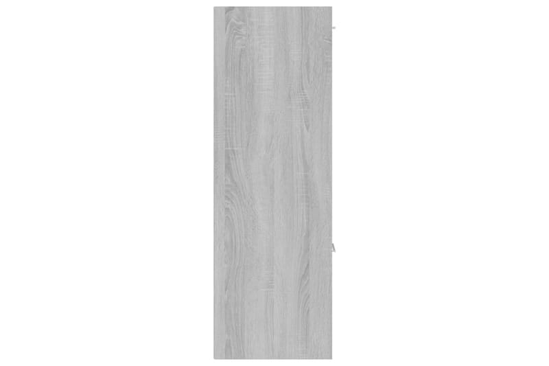beBasic Oppbevaringsskap grå sonoma 60x29,5x90 cm - GrÃ¥ - Oppbevaring - Skap - Vitrineskap