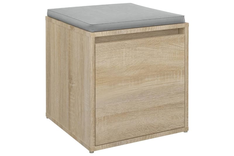 beBasic Oppbevaringsskap sonoma eik 40,5x40x40 cm konstruert tre - Brun - Oppbevaring - Skap - Hjørneskap