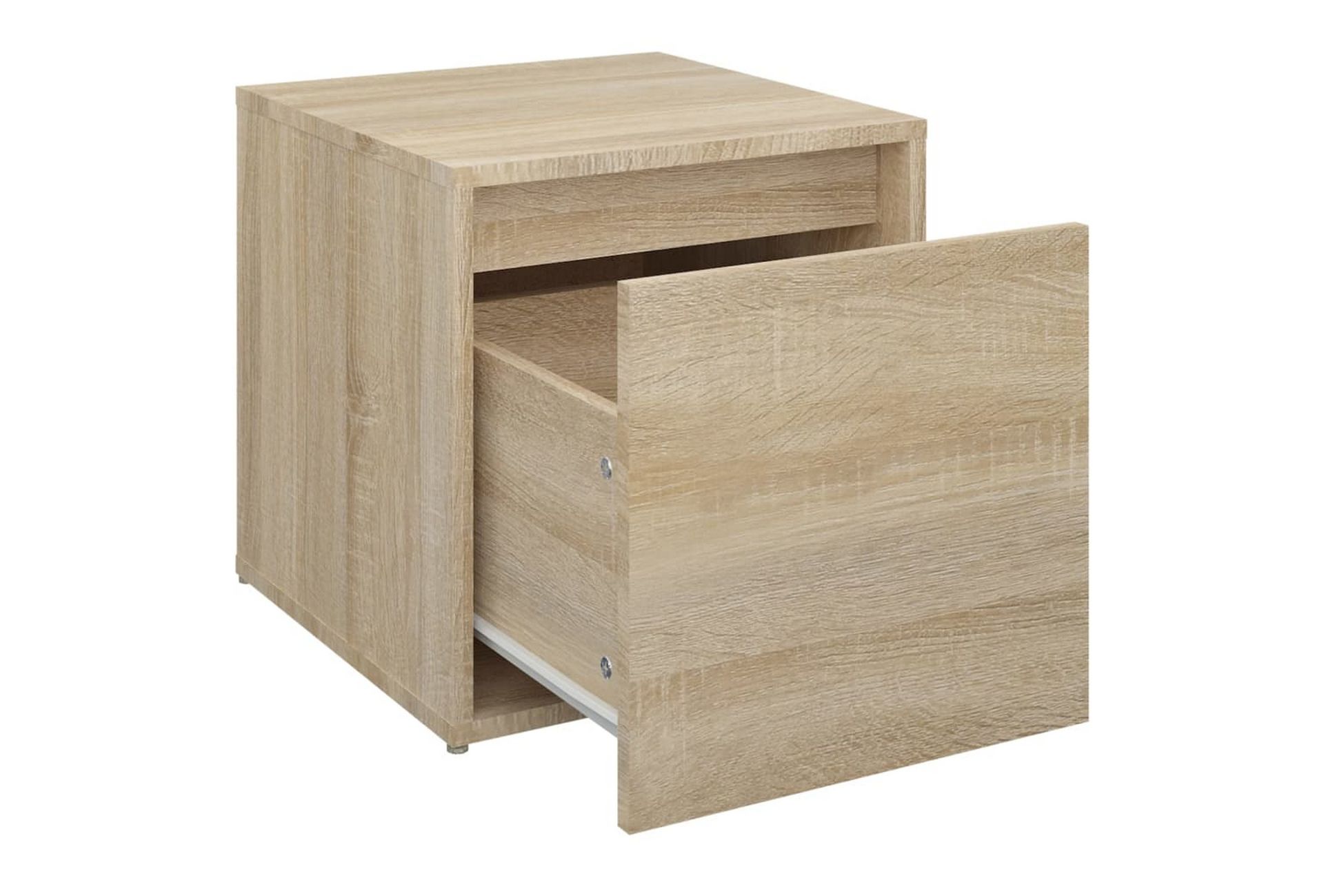 beBasic Oppbevaringsskap sonoma eik 40,5x40x40 cm konstruert tre - Brun - Oppbevaring - Skap - Hjørneskap