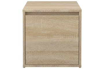 beBasic Oppbevaringsskap sonoma eik 40,5x40x40 cm konstruert tre - Brun - Oppbevaring - Skap - Hjørneskap