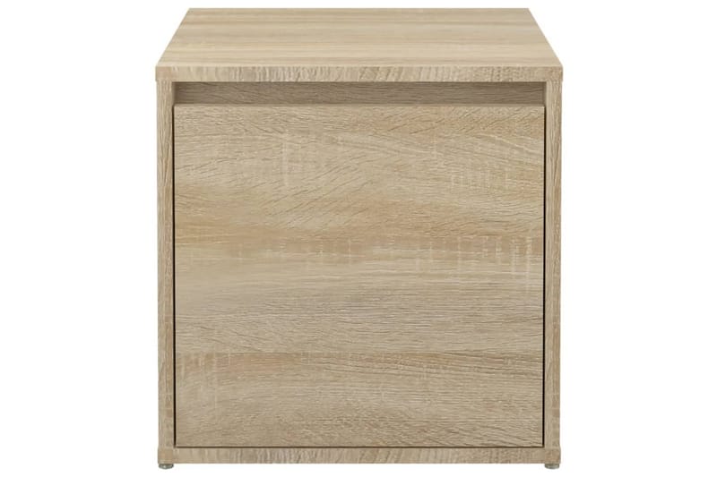 beBasic Oppbevaringsskap sonoma eik 40,5x40x40 cm konstruert tre - Brun - Oppbevaring - Skap - Hjørneskap