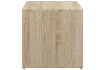 beBasic Oppbevaringsskap sonoma eik 40,5x40x40 cm konstruert tre - Brun - Oppbevaring - Skap - Hjørneskap