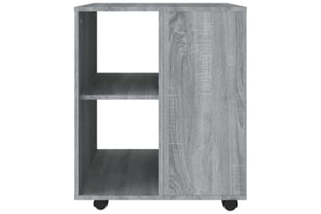 beBasic Rulleskap grå sonoma 60x53x72 cm konstruert tre - GrÃ¥ - Oppbevaring - Skap - Hjørneskap