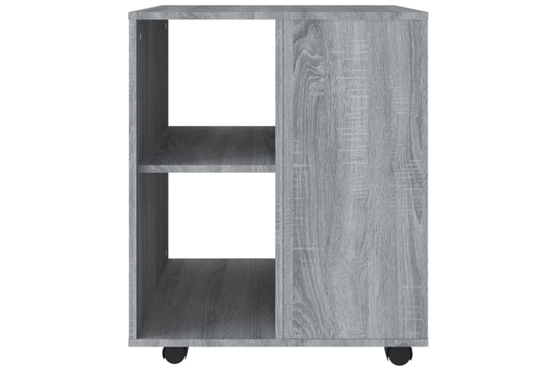 beBasic Rulleskap grå sonoma 60x53x72 cm konstruert tre - GrÃ¥ - Oppbevaring - Skap - Hjørneskap