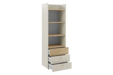 Buhan Høyskap - Beige / Brun - Oppbevaring - Skap - Oppbevaringsskap