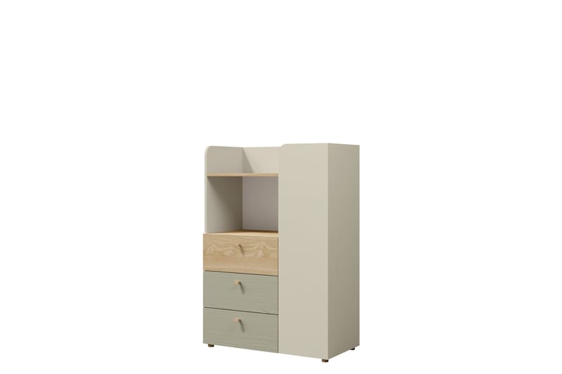 Buhan Høyskap - Beige / Brun - Oppbevaring - Skap - Oppbevaringsskap